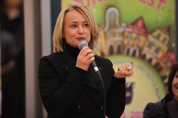 Arabela, tedy především Jana Pulm Nagyová v plzeňské OC Olympia.