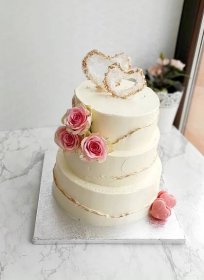 Svatební dort moderní 2 | Sweetcakes