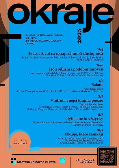 Festival Knihovna na vlnách: Velká jména, hluboké vlny – Cočíst? 