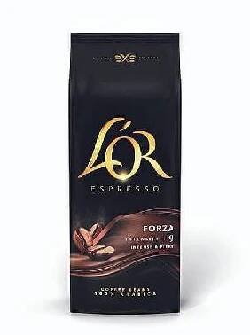 L'OR Káva zrnková Espresso FORZA 1 kg