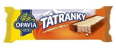 Opavia Tatranky s arašídovou příchutí oplatka 47g