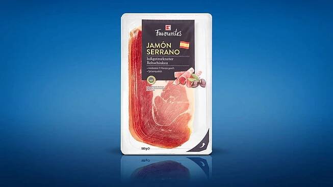 Chvíle španělského požitku se šunkou K-Favourites Jamón Serrano.