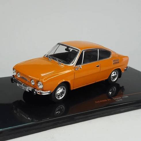 Škoda 110R 1978 oranžová - 1/43 IXO (M35-3) - Modely automobilů