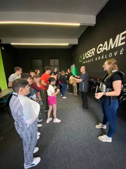 Laser Game – Vyšší odborná škola, Střední škola, Základní škola a Mateřská škola, Hradec Králové, Štefánikova 549