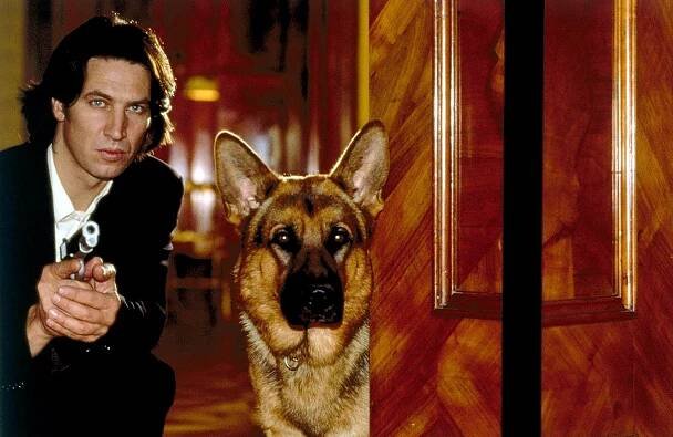 Komisař Rex - První cena - Z filmu - Tobias Moretti, pes Reginald von Ravenhorst