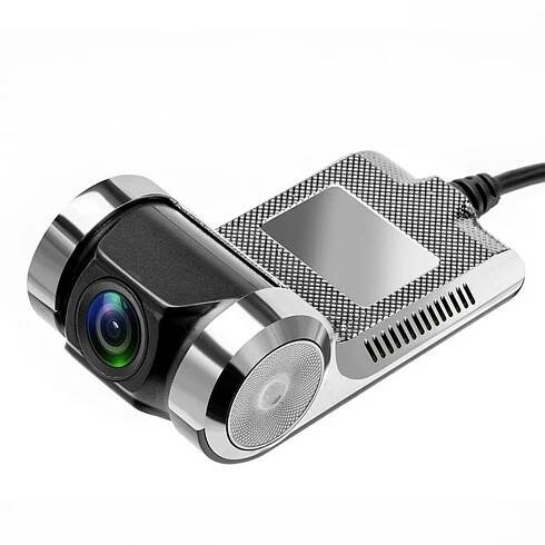 USB Dash Camera Car DVR HD720P, 90 stupňů otočný objektiv 170 stupňů širokoúhlý silniční videorekordér automatický
