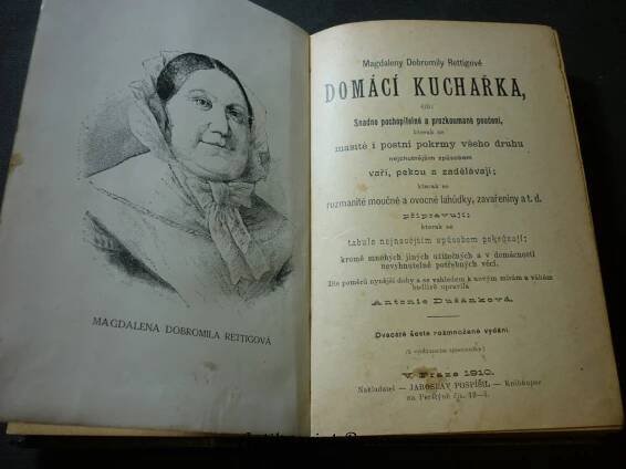 Magdaleny Dobromily Rettigové Domácí kuchařka..., 1910