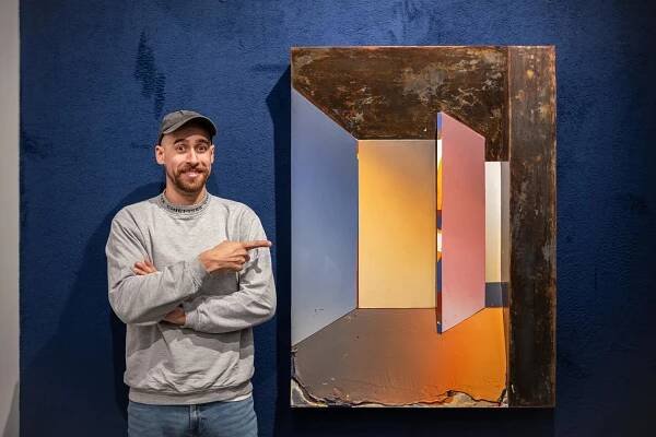 Pavel Dušek - Gates /"obrazoobjekty"/ Platforma 15 - ArtRevue