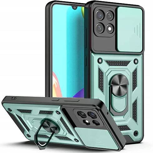 Samsung Galaxy A22, 5G obal pouzdro na mobil kryt obrněný SLIDE 4w1 ring