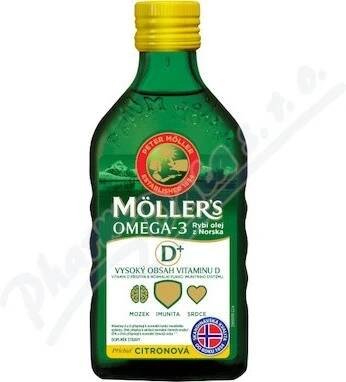 Mollers Omega 3 dospělí 50+ 250 ml