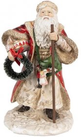 Dekorativní figurka Santa Clause Clayre & Eef 6PR3970