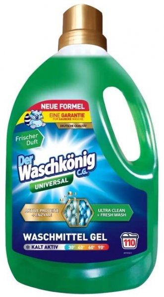 WaschKönig gel 3,305L Universal 110 WL New 4260418930436
