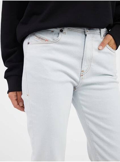 Diesel Světle modré dámské skinny fit džíny Diesel