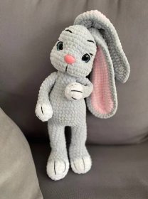 Crochet bunny WRITTEN PATTERN, english/czech pdf, written pattern rabbit, crochet bunny pattern, amigurumi pattern, crochet rabbit pattern