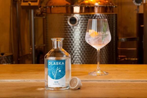 DLABKA LONDON DRY GIN 45% 0,5L