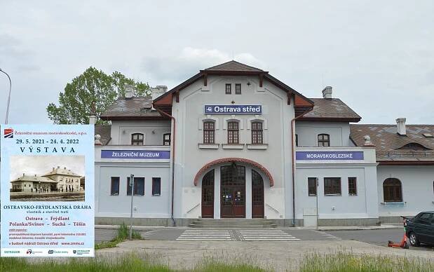 Výstavní expozice Ostravsko–frýdlantská dráha je k vidění v Železničním muzeu