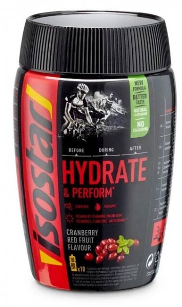 Isostar Hydrate & Perform prášek brusinka 400 g