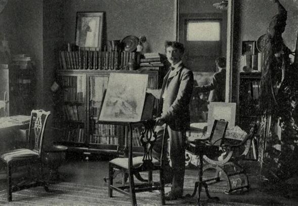 Soubor:Picture of Ernest Thompson Seton in his Studio.jpg – Wikipedie