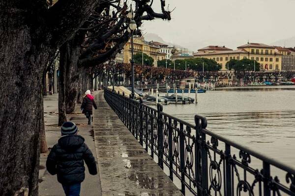 Lugano in Autumn