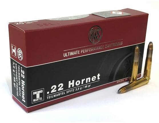22 Hornet RWS TMS 3,0g
