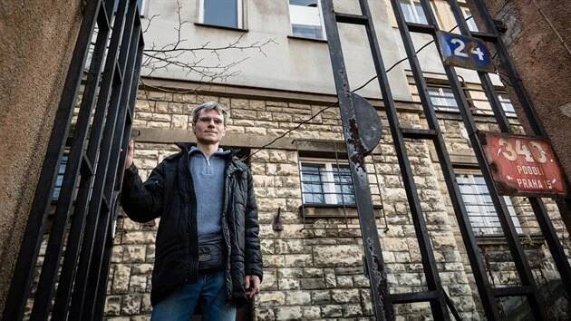 Nájemník Jan Lukeš, který se soudí s majiteli svého domu.