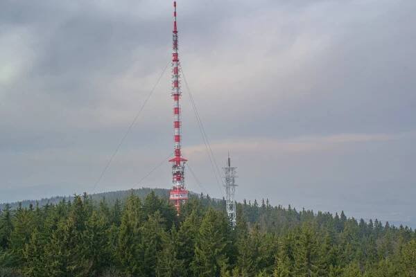 Fotografie - Televizní vysílač České Budějovice - Kleť - 22.12.2022