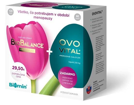 BioBalance MENOPAUSE + OVOVITAL® ZDARMA