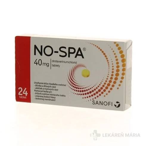 NO-SPA 40 mg tablety 24 ks
