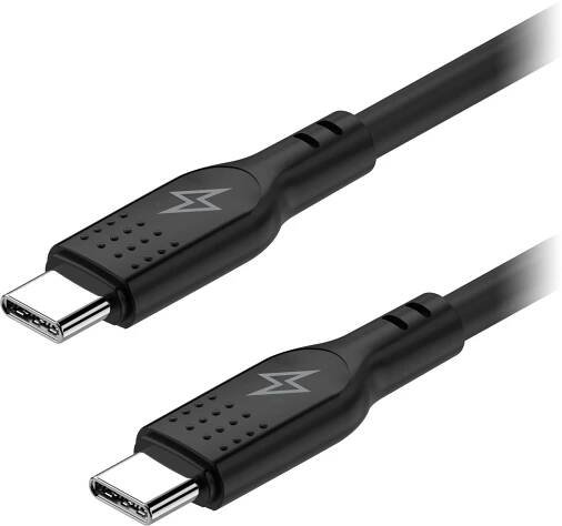 AlzaPower SilkCore USB-C / USB-C 2.0 5A, 240W, 2m, černý