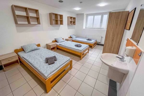 Pokoj číslo čtyři v Penzion Pomeranč Louny