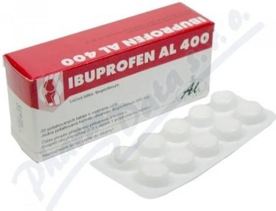 IBUPROFEN AL 400 POR 400MG TBL FLM 30