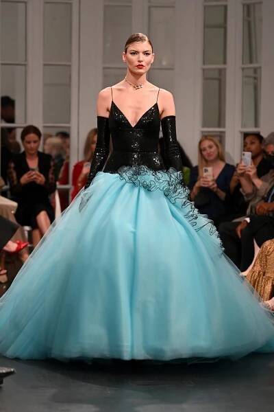 Siriano's show was held at the Elizabeth Collective.