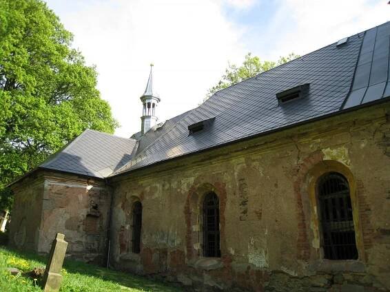 Kostel sv. Jiří - Luková | Databáze domů s historií