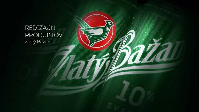 Zlatý Bažant - redesign produktov
