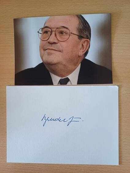 Bruder Jiří, herec, kartička s originálním autogramem - Ostatní sběratelské předměty
