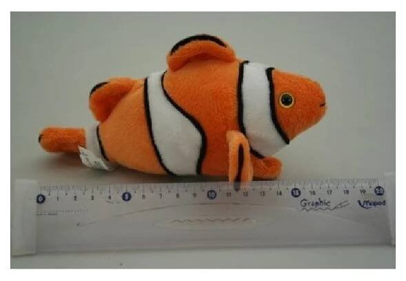 * Klaun očkatý plyš nemo / ryba 18 cm - Licenční Postavičky plyšové | Hračky Mihaj