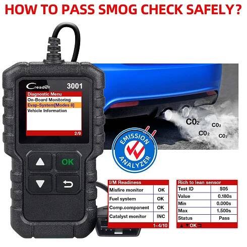 LAUNCH Car Engine Diagnostic Scanner OBD2 CAN EOBD Fault Code Reader Clear Tool - Obrázek 8 z 14