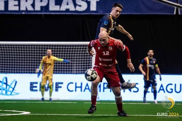 Vítězný vstup do Eura. Čeští reprezentanti v malém fotbale porazili Španělsko