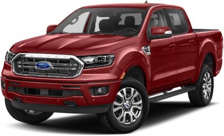 Side view of the 2023 Ford Ranger
