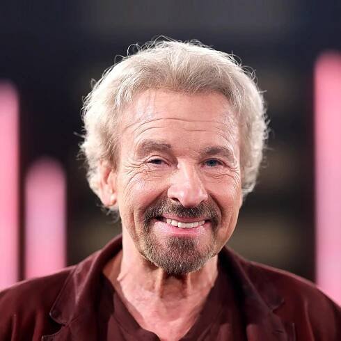 Moderator Thomas Gottschalk bei der Aufzeichnung der WDR-Talkshow 'Kölner Treff' im WDR Studio BS 3. Köln am 11.10.2024