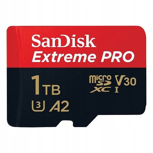 SanDisk MicroSDXC 64GB Extreme Pro A2 UHS-I (V30) U3 + SD adaptér