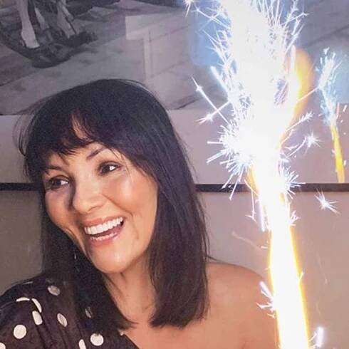 Martine McCutcheon shows off ultra-fancy monochrome dining room after DIY upgrade