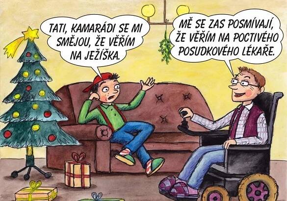 Ilustrace do časopisu Vozíčkář