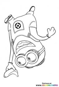 Minions - Coloring Pages for kids | Free and easy print or download