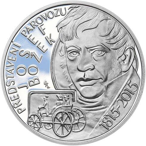 Josef Božek návrhy mince ČNB 200 Kč