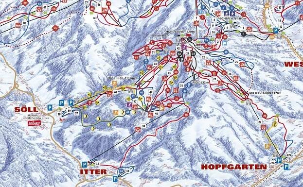 Soll Ski Map - skiflicks.com