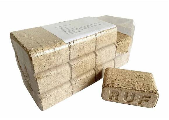 Bukové brikety RUF HARD 100% buk (10 kg/bal)