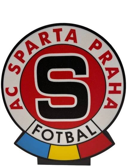 Dekorace/Lampička Sparta Praha