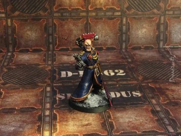 Inquisitor Vanth and retinue - Gorgon Crystals warband