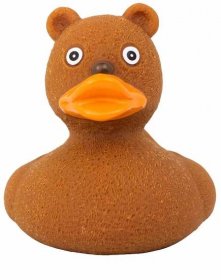 Teddy Rubber Duck